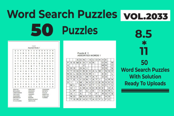 Download Word Search Puzzle Book |2033 - 2033 Collection