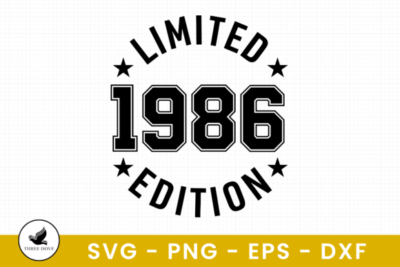 Download Limited Edition 1986 SVG - 1986 Collection